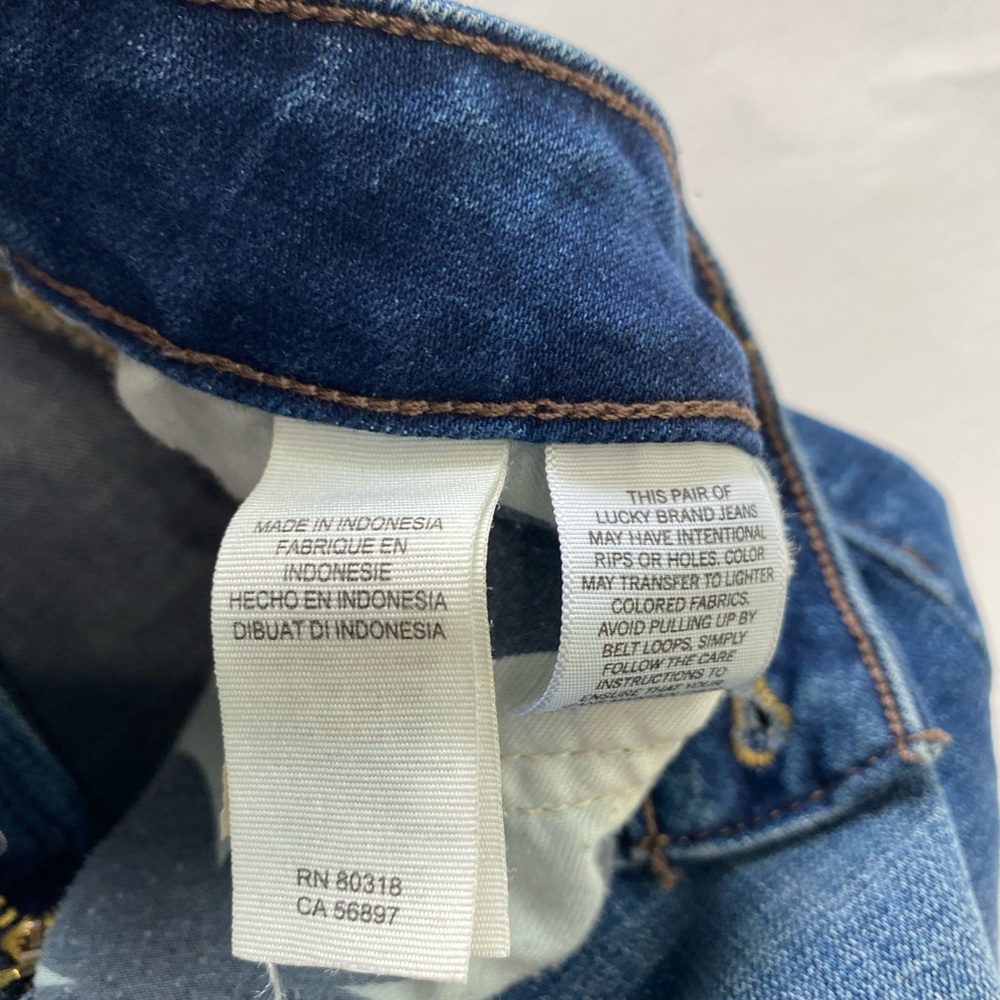 Lucky Brand Lolita Skinny Women’s Size 2/26 Blue Stretch Denim Jeans - Picture 12 of 16